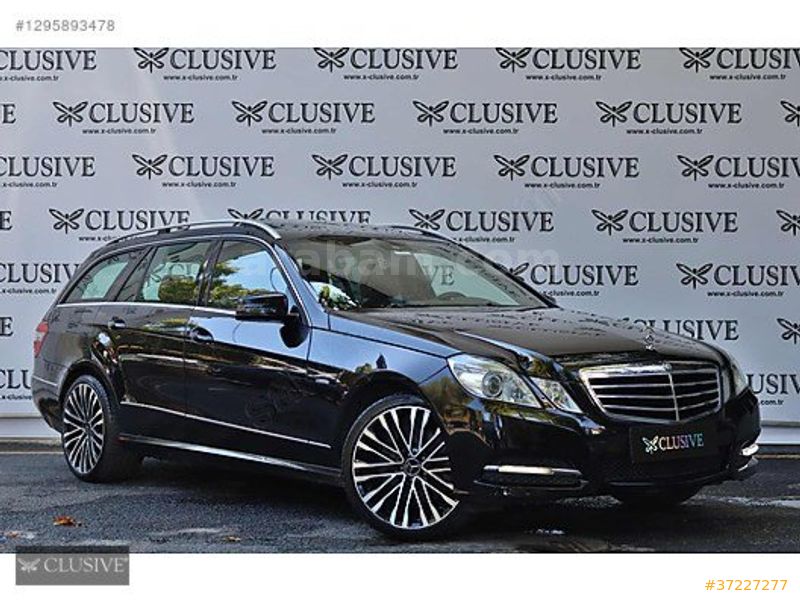 MERCEDES - BENZ E 250 CDI BLUEEFFICIENCY AVANTGARDE 2011 MODEL İSTANBUL 214.000 KM SİYAH