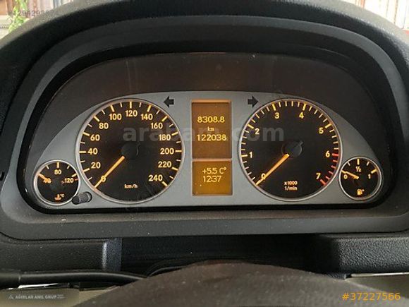 AĞIRLAR ANIL OTOMOTİV'DEN MERCEDES-BENZ B160 2011 OTOMATİK