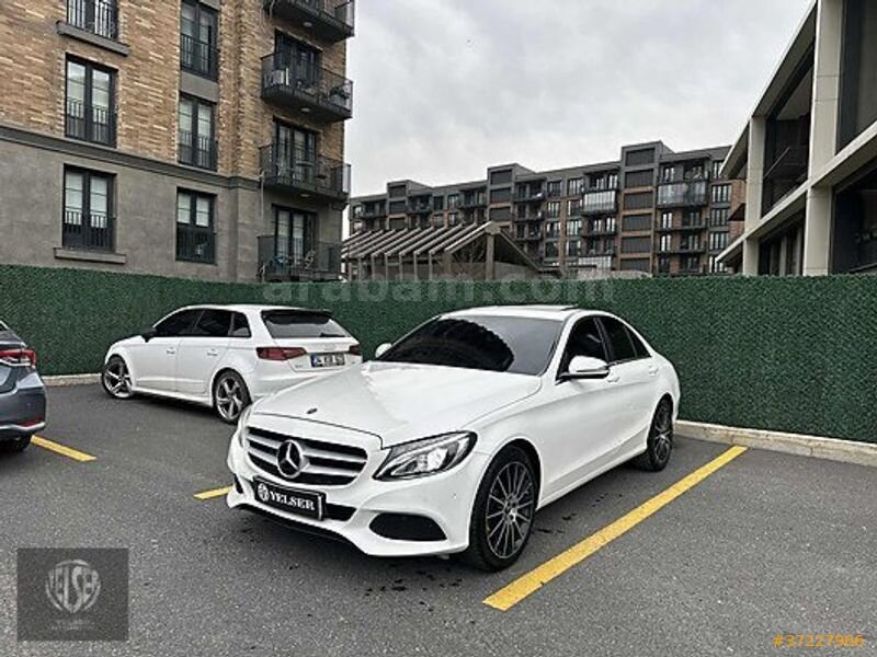 Galeriden Mercedes - Benz C 200 d BlueTEC Comfort 2017 Model İstanbul 218.000 km Beyaz