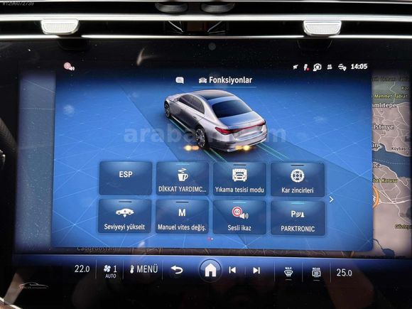 2025 MODEL E180 AMG/ARKAAKS/ISITMA/SOĞUTMA/VAKUM/BRMSTR/360/BAYİ