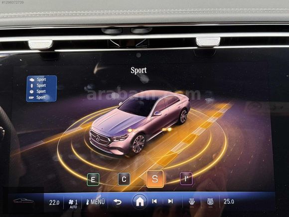 2025 MODEL E180 AMG/ARKAAKS/ISITMA/SOĞUTMA/VAKUM/BRMSTR/360/BAYİ
