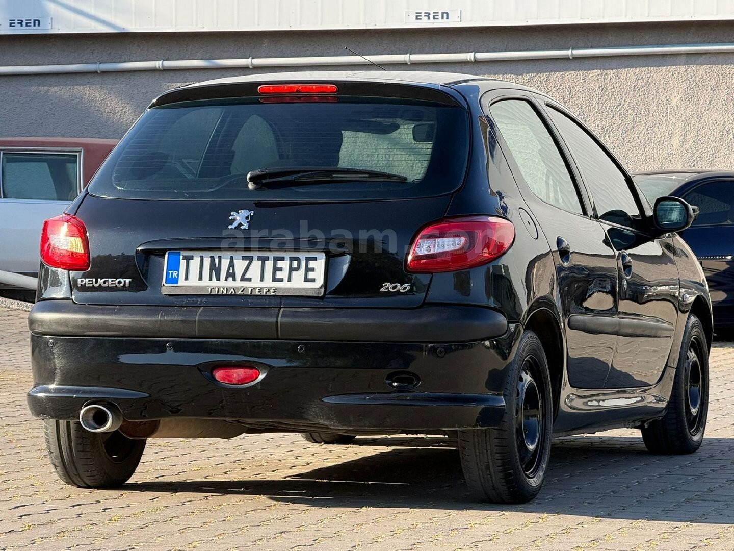 Sahibinden Peugeot 206 1.4 X-Line 2005 Model İzmir 173.000 km Siyah 4