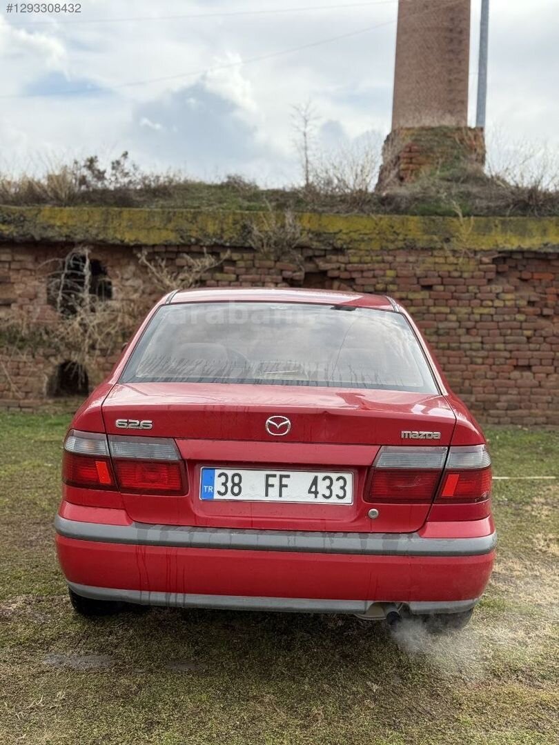 Galeriden Mazda 626 2.0 1999 Model Kayseri 293.000 km Kırmızı 4