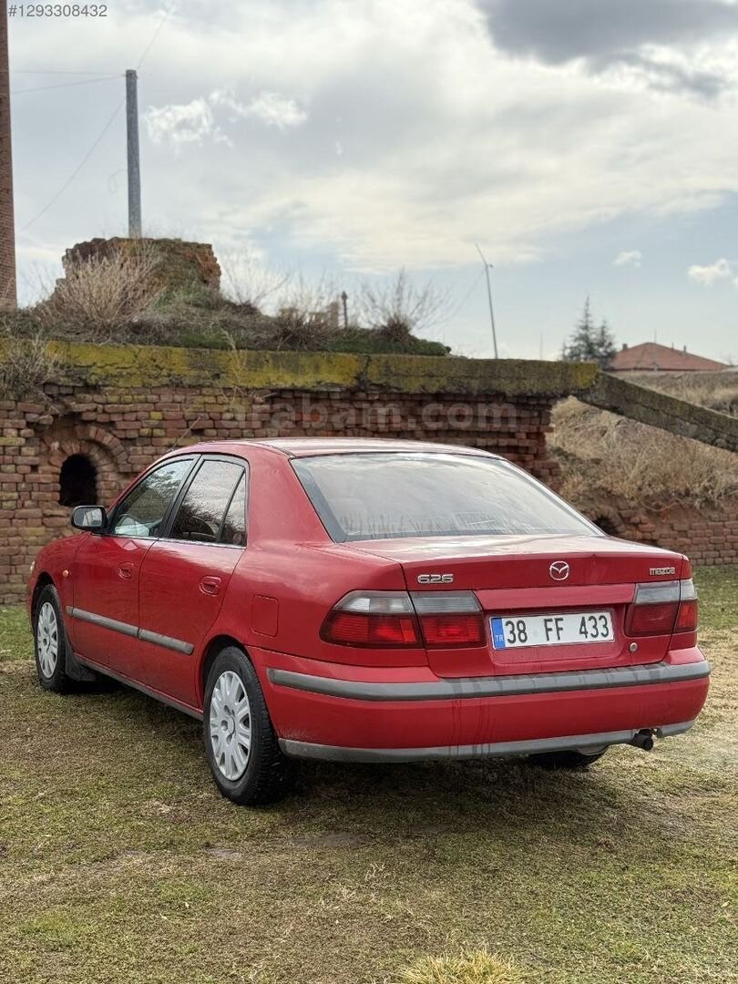 Galeriden Mazda 626 2.0 1999 Model Kayseri 293.000 km Kırmızı 6