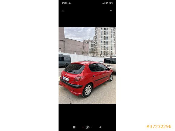 Sahibinden Peugeot 206 1.4 Fever 2007 Model