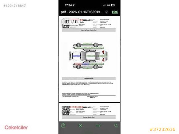 Galeriden Kia Cerato 1.6 CRDi Prestige 2018 Model Bursa 189.900 km