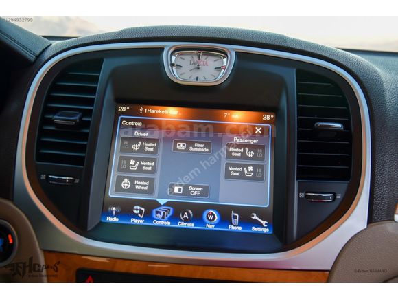 ERDEM'den 2012 Chrysler 300C 3.0CRD Lacivert-Bej Full SRT Design