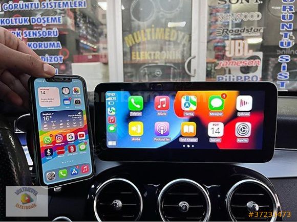 MERCEDES BENZ C GLC W205 NAVİGASYON MULTİMEDYA OEM ANDROİD 2015