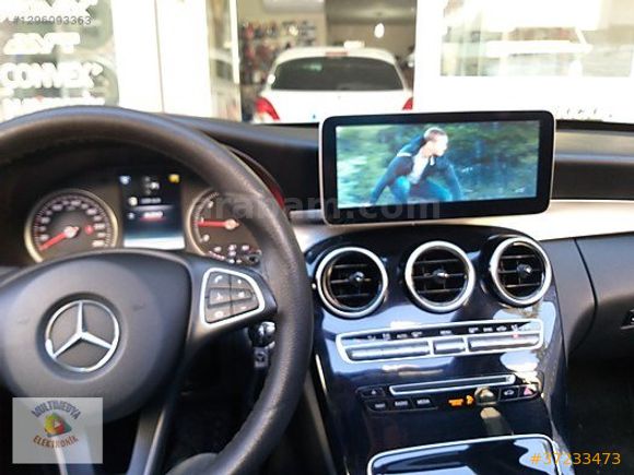 MERCEDES BENZ C GLC W205 NAVİGASYON MULTİMEDYA OEM ANDROİD 2015