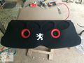 PEUGEOT 106 4X20CM MİDRANGE 2X10CM DOME TİZ POLYESTER PANDİZOT
