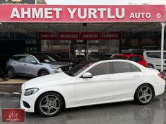 AHMET YURTLU AUTO 2015 C180 AMG 7G CAM TAV 188.000KM BOYASIZ