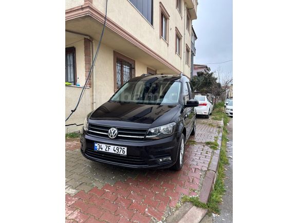Sahibinden Volkswagen Caddy 2.0 TDI Trendline 2017 Model Kocaeli 68.000 km Siyah