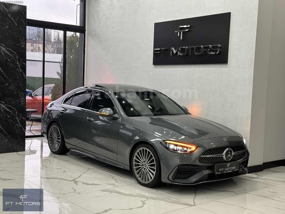 FT MOTORS'2025 C200 AMG 4MATİK 204hp+TABA K+19 JANT+BURMESTER S+