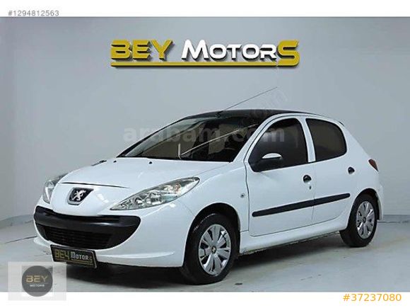 BEY MOTORS'DAN**135.000TL PEŞİN ELDEN SENET**2011 206+ 1.4 HDİ