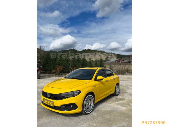 Sahibinden Fiat Egea 1.4 Fire Lounge 2021 Model  460.000 km Sarı