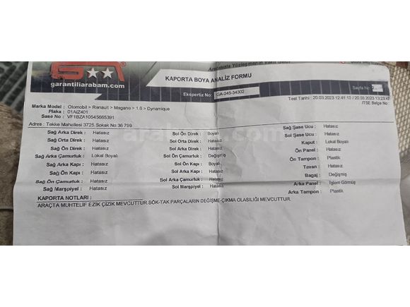 2011 Megane FULL paket