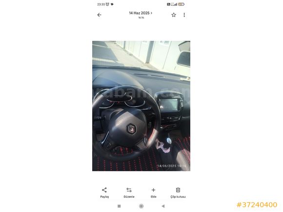 Sahibinden Renault Clio 0.9 TCe Icon 2013 Model