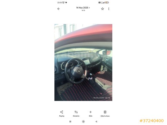 Sahibinden Renault Clio 0.9 TCe Icon 2013 Model