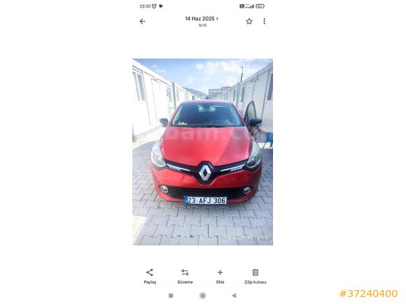 Sahibinden Renault Clio 0.9 TCe Icon 2013 Model