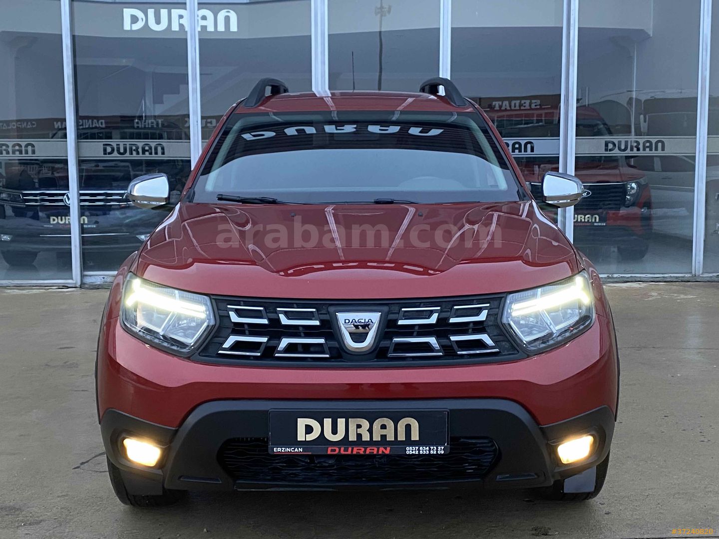 DACİA DUSTER 1.3 TCE COMFORT 2022 MODEL ERZİNCAN 33.000 KM BORDO