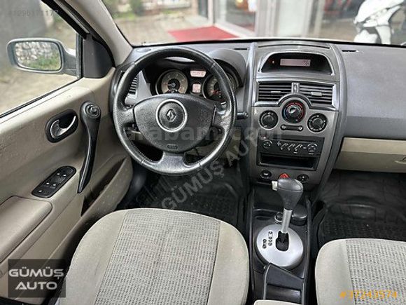 GÜMÜŞ AUTO / MEGANE 2 DİZEL OTOMATİK BEJ MAKAM PERDE İLK SAHİP