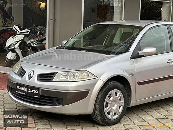 GÜMÜŞ AUTO / MEGANE 2 DİZEL OTOMATİK BEJ MAKAM PERDE İLK SAHİP