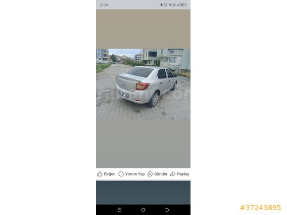 Sahibinden Renault Symbol 1.2 Joy 2014 Model 