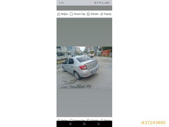Sahibinden Renault Symbol 1.2 Joy 2014 Model 