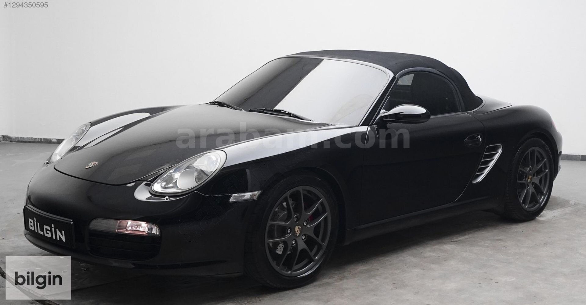 Galeriden Porsche Boxster 2007 Model Ankara 124.000 km Siyah 6