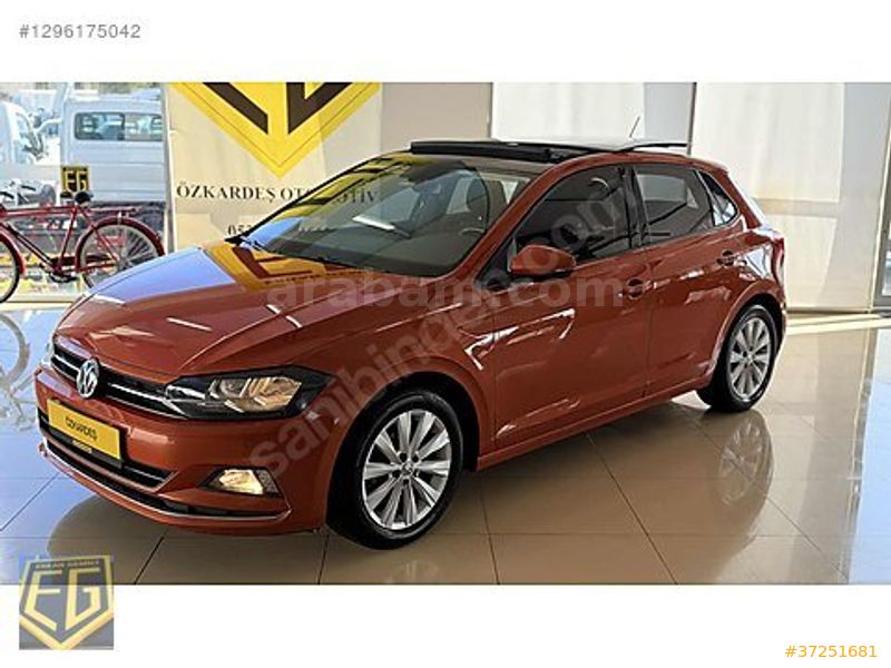 GALERİDEN VOLKSWAGEN POLO 1.0 TSİ HİGHLİNE 2020 MODEL DENİZLİ 132.842 KM TURUNCU