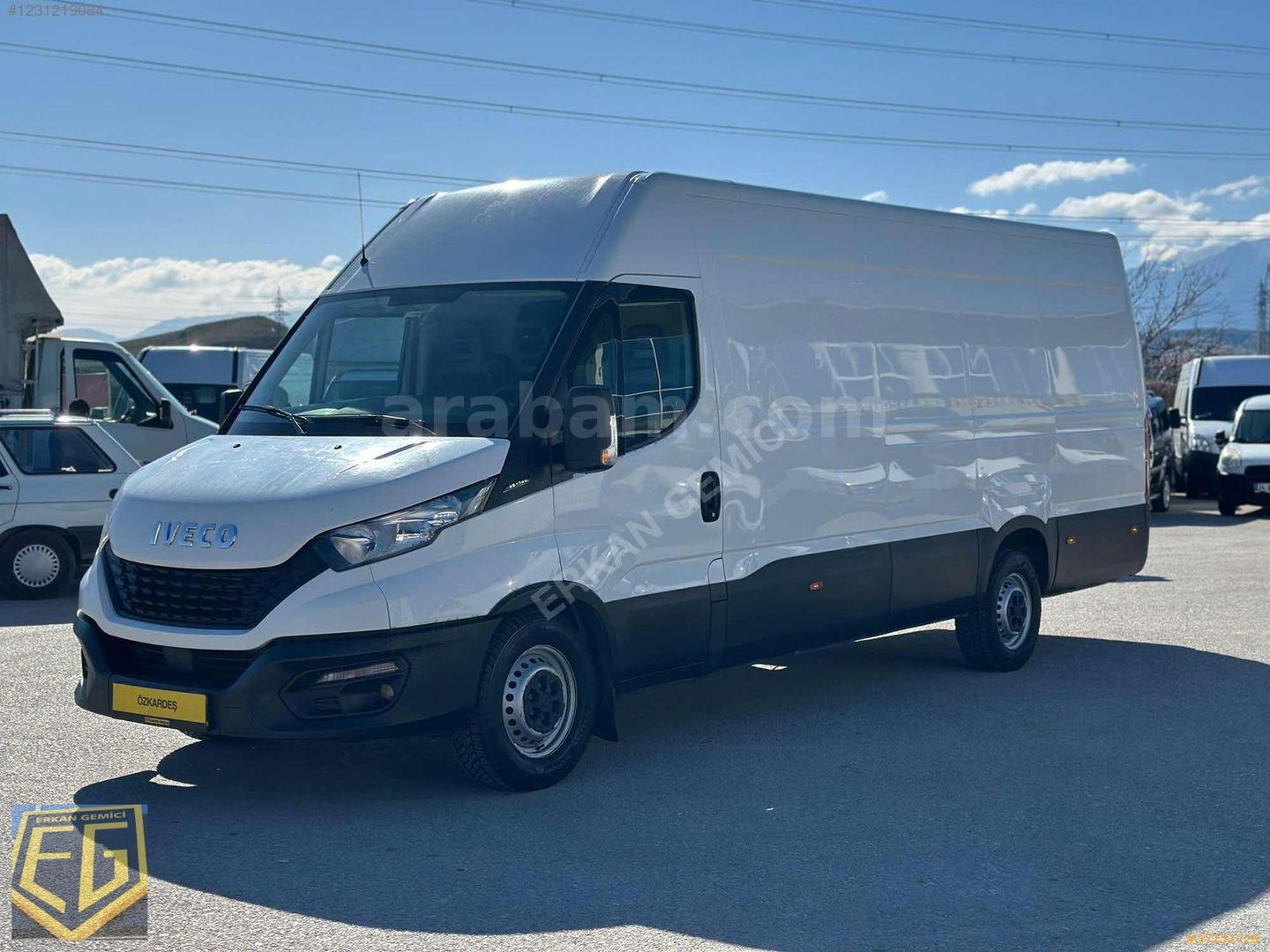 IVECO - OTOYOL 35 S 14 DAİLY VAN 2020 MODEL DENİZLİ 335.000 KM BEYAZ 