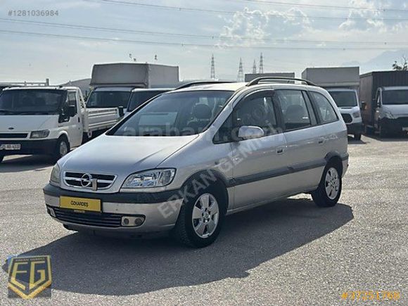 Özkardeş'den 2004 Opel Zafira Masrafsız Çeki Demirli Orjinal....