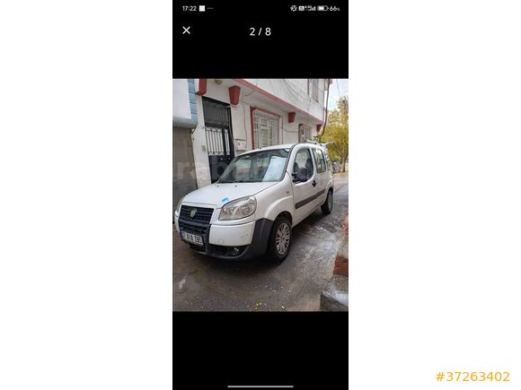 Sahibinden Fiat Doblo Combi 1.4 Active 2007 Model  325.000 km Beyaz