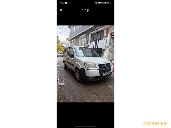 Sahibinden Fiat Doblo Combi 1.4 Active 2007 Model  325.000 km Beyaz