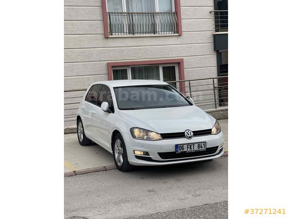 2013 1.2 TSI-DSG GOLF BOYASIZ-DEĞİŞENSİZ