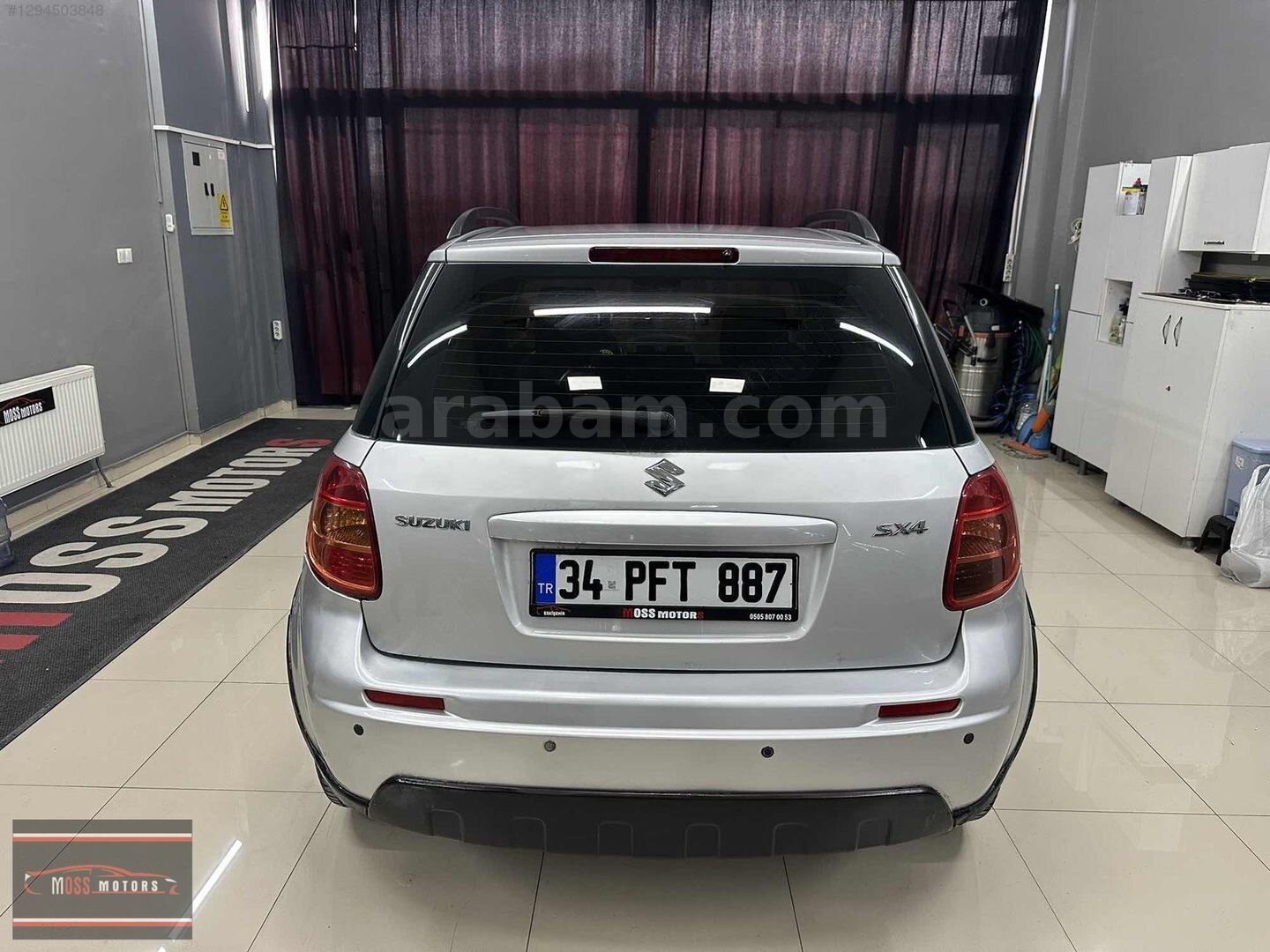 Galeriden Suzuki SX4 GLX 2010 Model Eskişehir 113.000 km Gri 7