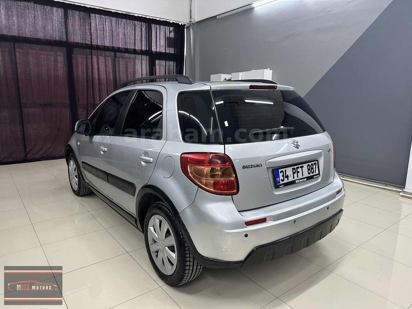 Galeriden Suzuki SX4 GLX 2010 Model Eskişehir 113.000 km Gri 6