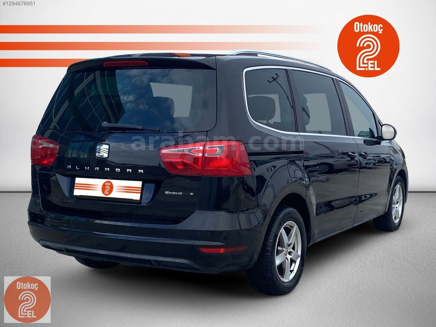 Galeriden Seat Alhambra 1.4 TSI Style 2013 Model Kırşehir 197.159 km Siyah 7
