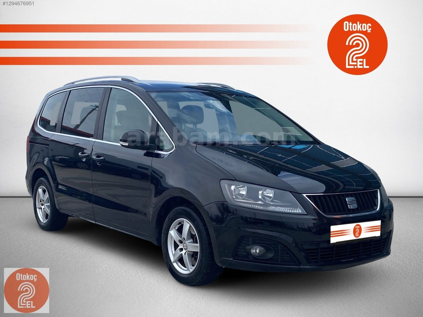 Galeriden Seat Alhambra 1.4 TSI Style 2013 Model Kırşehir 197.159 km Siyah 5