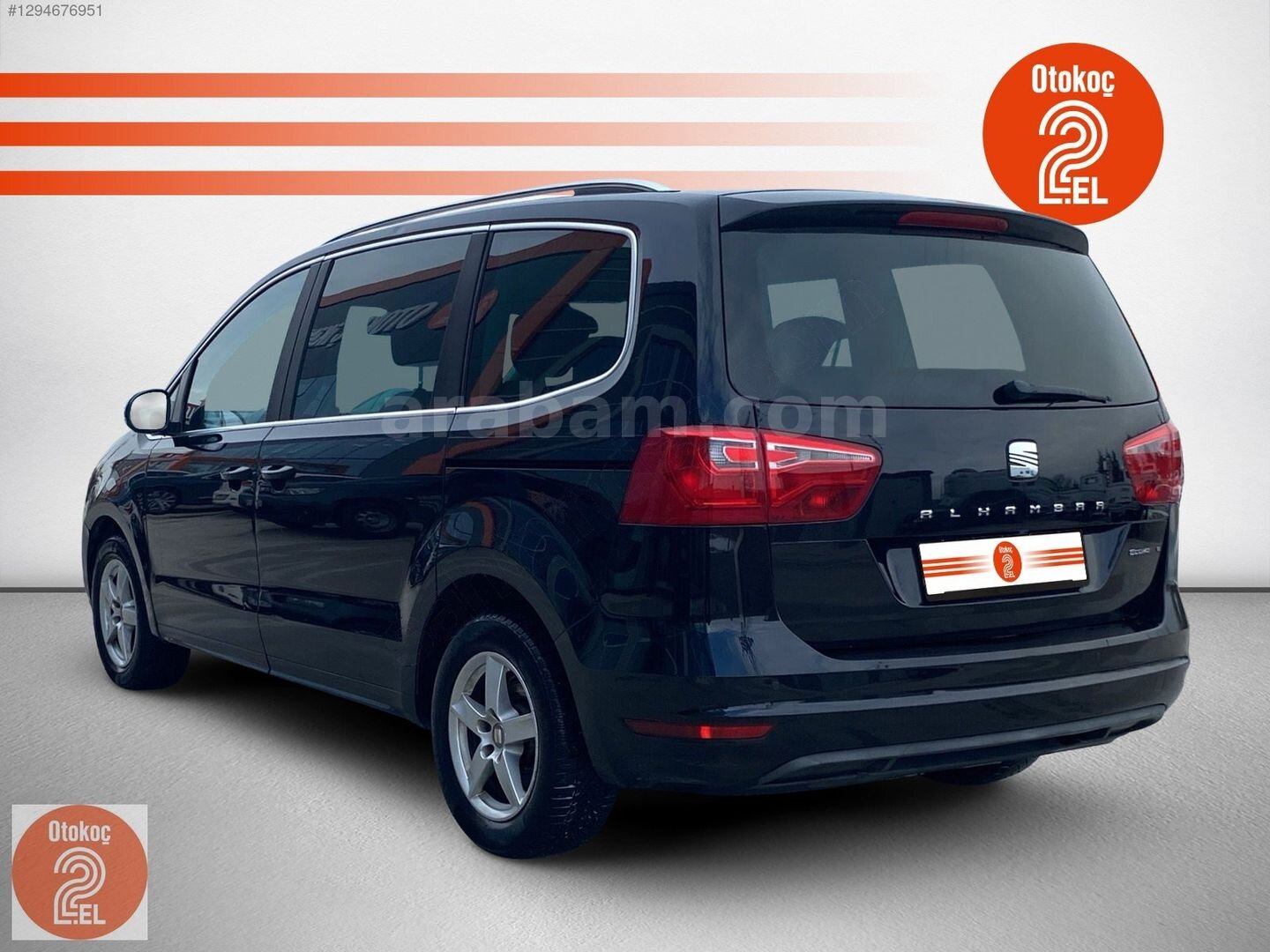 Galeriden Seat Alhambra 1.4 TSI Style 2013 Model Kırşehir 197.159 km Siyah 4