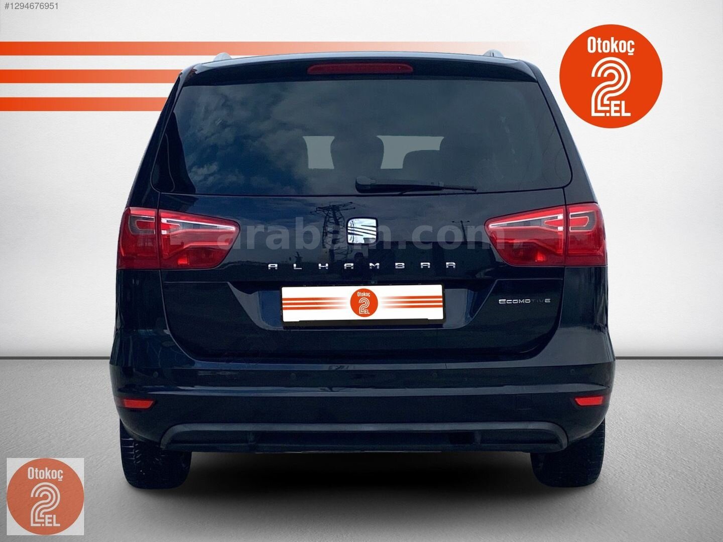 Galeriden Seat Alhambra 1.4 TSI Style 2013 Model Kırşehir 197.159 km Siyah 6