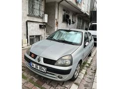 Sahibinden Renault Clio 1.4 Authentique 2002 Model  280.000 km Gri (Gümüş)