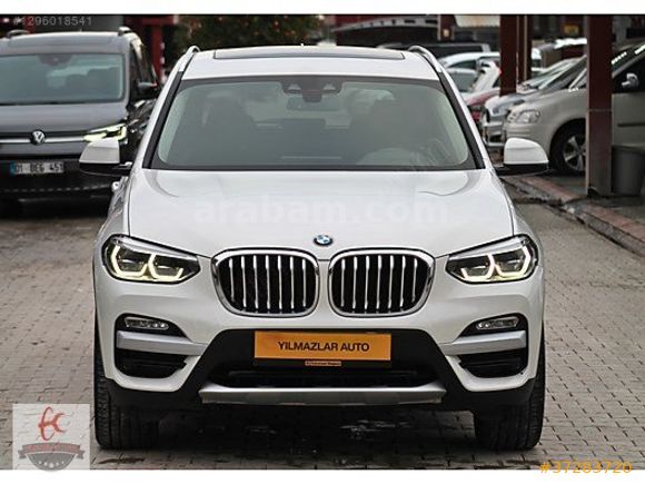 2018 BMW X3 XDRİVE 190HP BOYASZ NBT DERİ HAFIZA CAM TAVAN EBAGAJ