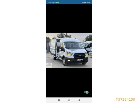 Sahibinden Ford Transit 350 L 2021 Model
