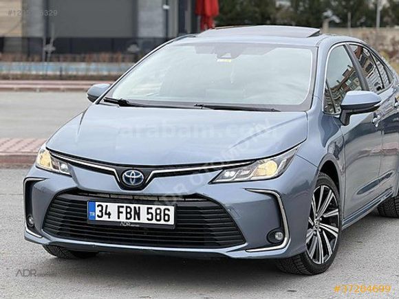 2022 COROLLA HYBRİD SUNROOF + ŞERİT TAKİP + ÇARPIŞMA ÖNLEME