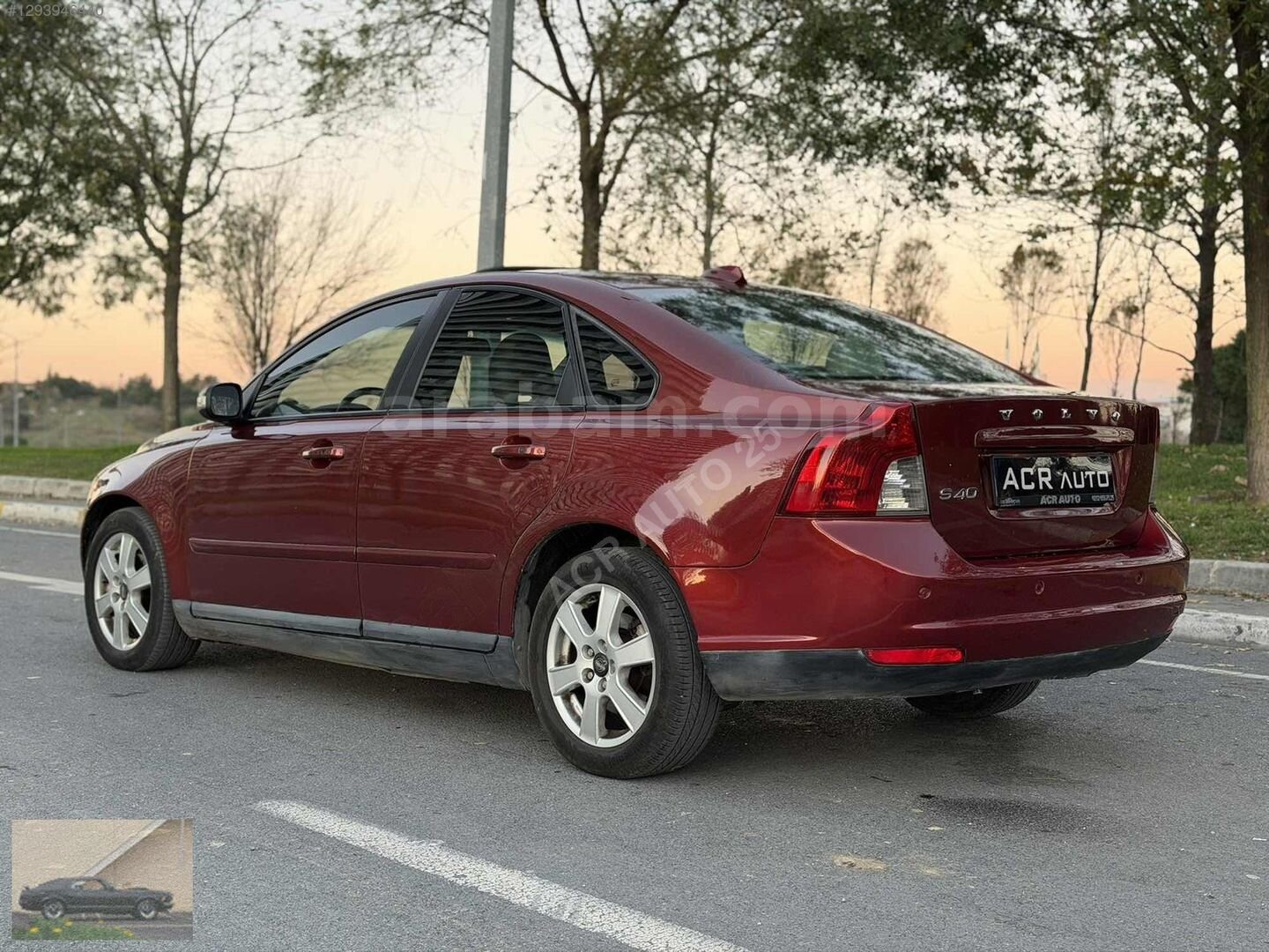 Galeriden Volvo S40 1.6 D Dynamic 2008 Model İstanbul 262.000 km Kırmızı 6