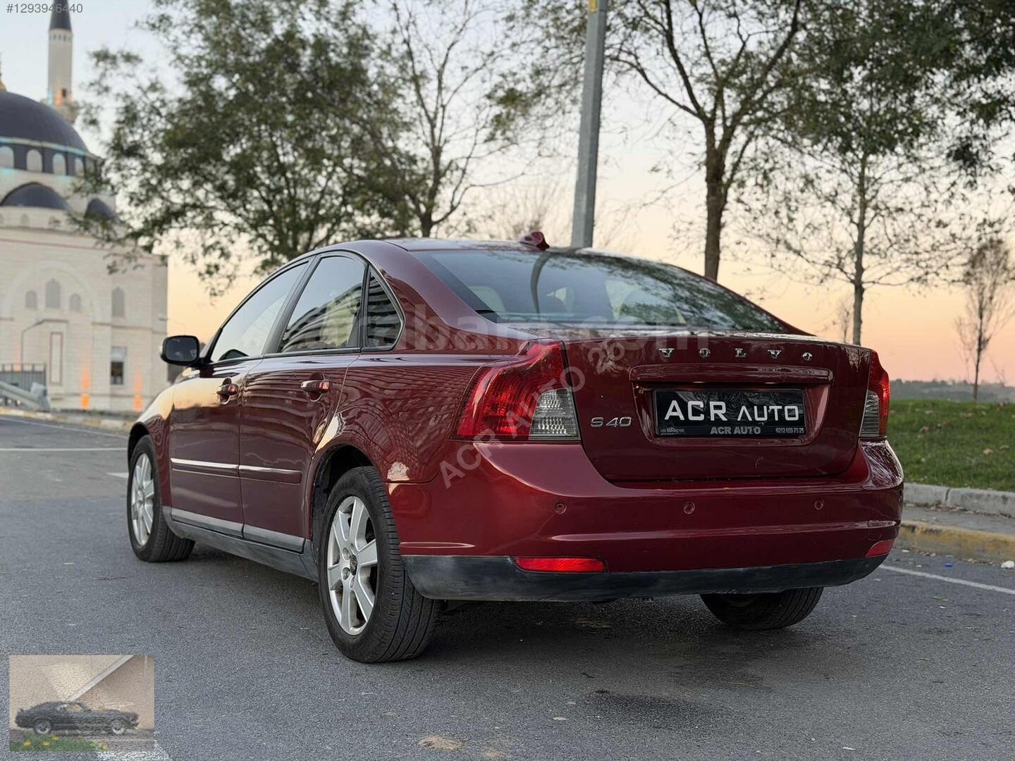 Galeriden Volvo S40 1.6 D Dynamic 2008 Model İstanbul 262.000 km Kırmızı 7