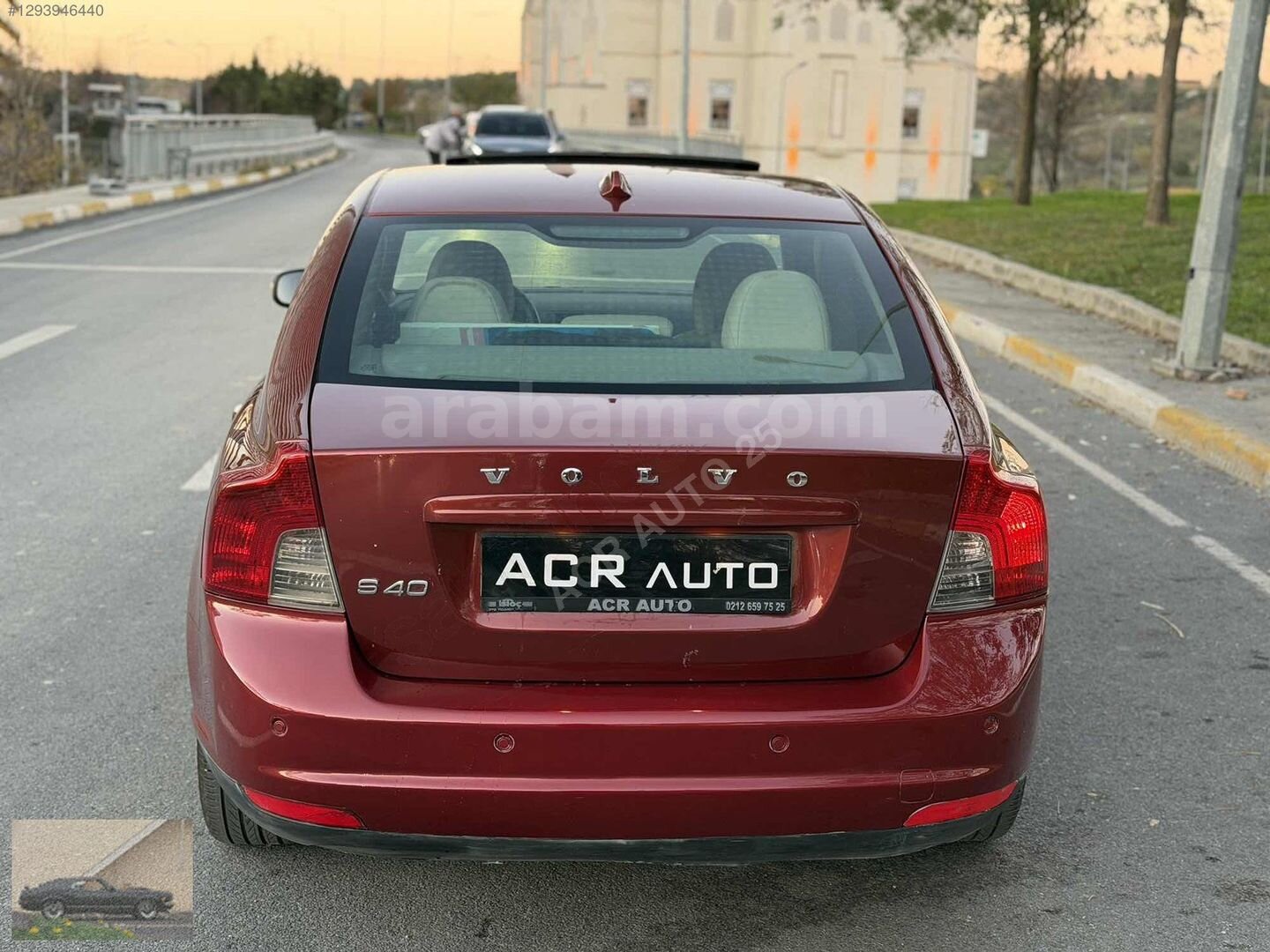 Galeriden Volvo S40 1.6 D Dynamic 2008 Model İstanbul 262.000 km Kırmızı 5