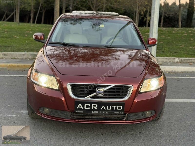 Galeriden Volvo S40 1.6 D Dynamic 2008 Model İstanbul 262.000 km Kırmızı