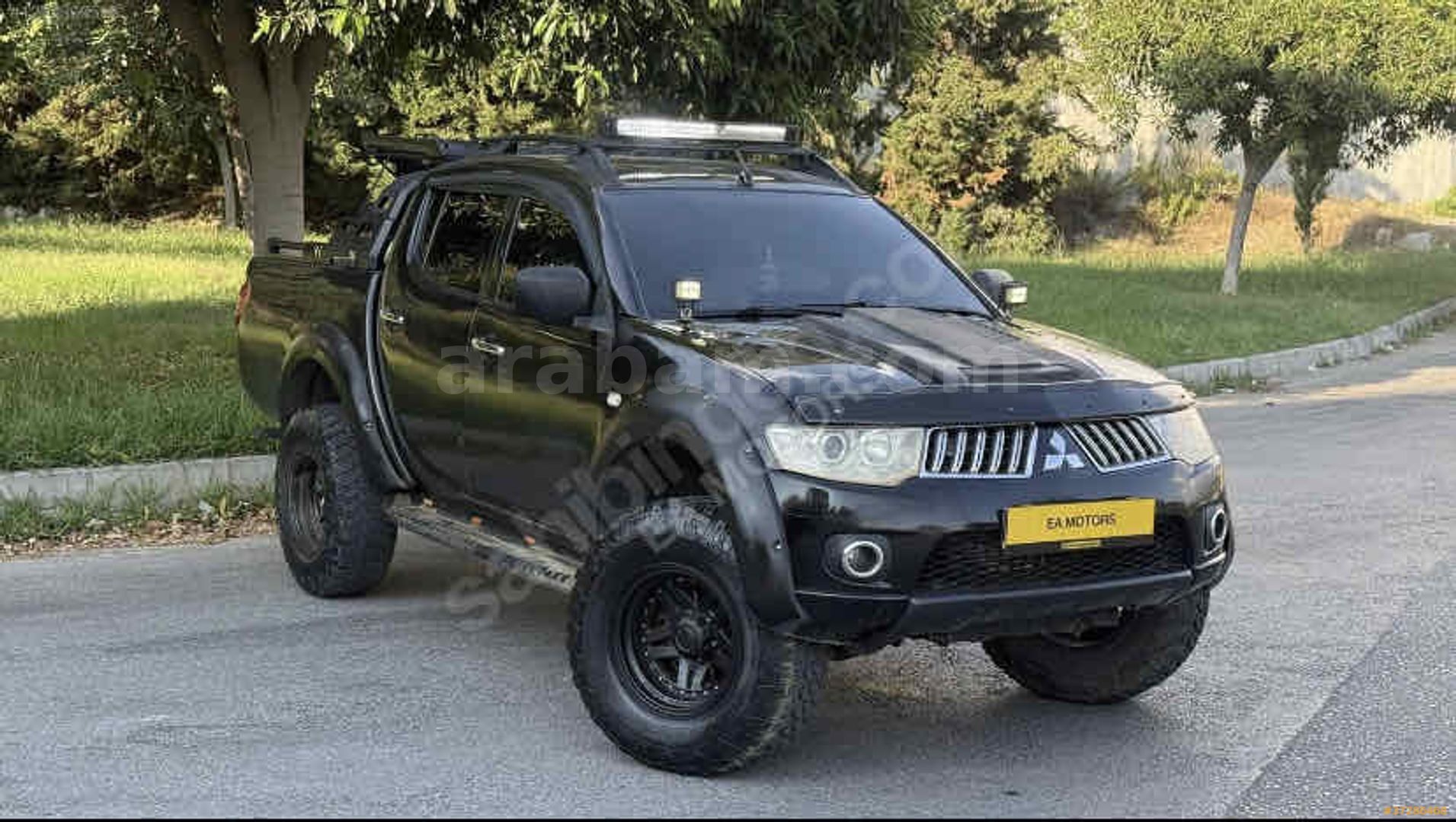 MİTSUBİSHİ L 200 4X4 INTENSE 2011 MODEL ANTALYA 296.000 KM SİYAH